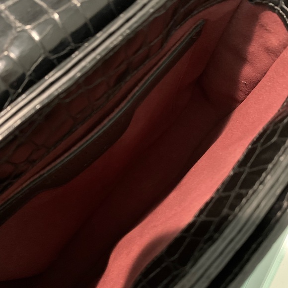 Stella McCartney Embossed Crocodile Effect Medium Falabella box shoulder bag - Picture 8 of 12